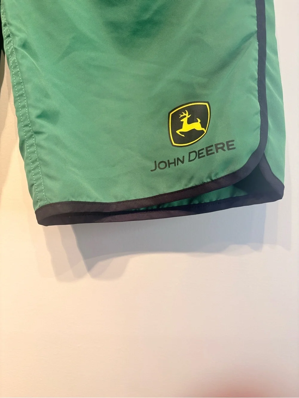 John Deere Black and Green Boys Shorts